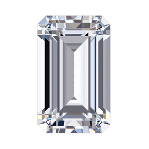 Emerald Cut Sirius Gem